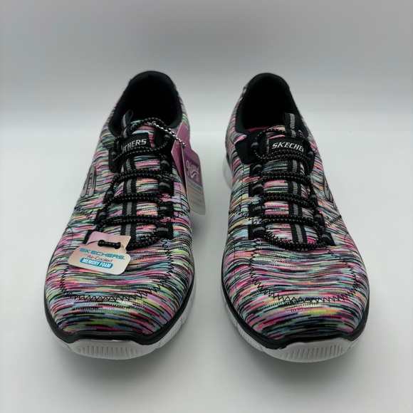 SKECHERS RELAXED FIT AIR-COOLED MEMORY FOAM SLIP ON WOMEN WALKNG COMFY Size 8 - Picture 4 of 12